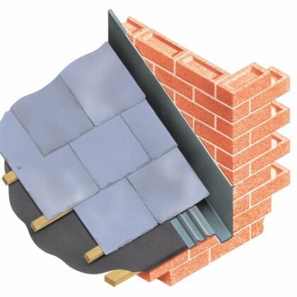 Type CRSS Continuous Running Soaker Strip Roofing - Cavity Trays