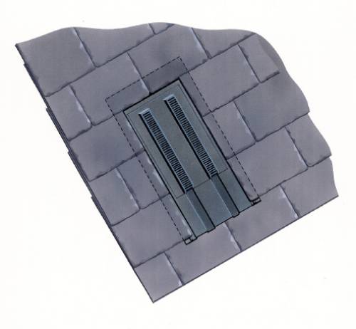 Flush Slate Ventilator Ventilation - Cavity Trays